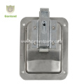 Stainless Steel Recessed Non-locking Paddle Latch Lock